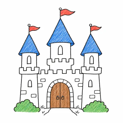 Castle coloring pages Castle coloring pages