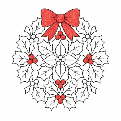 Christmas Mandala coloring pages Christmas Mandala coloring pages