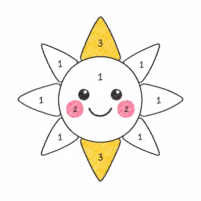Color by Number coloring pages Color by Number coloring pages