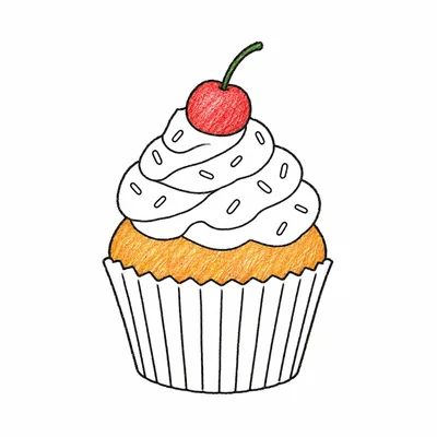 Cupcake coloring pages Cupcake coloring pages