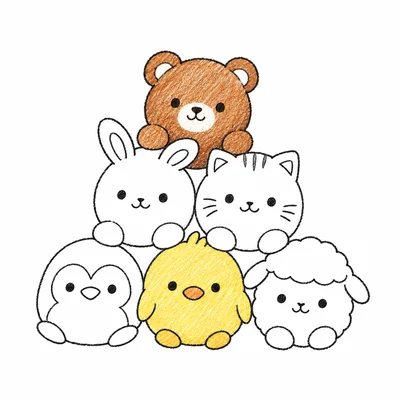 Disney Tsum Tsum coloring pages Disney Tsum Tsum coloring pages