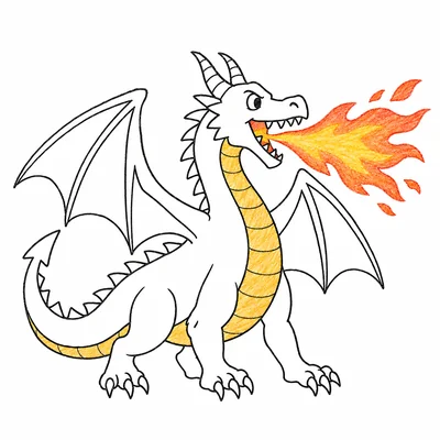 Dragons coloring pages Dragons coloring pages