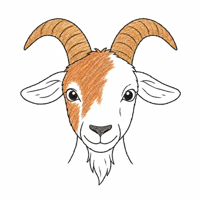 Goat coloring pages Goat coloring pages