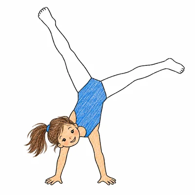 Gymnastics coloring pages Gymnastics coloring pages