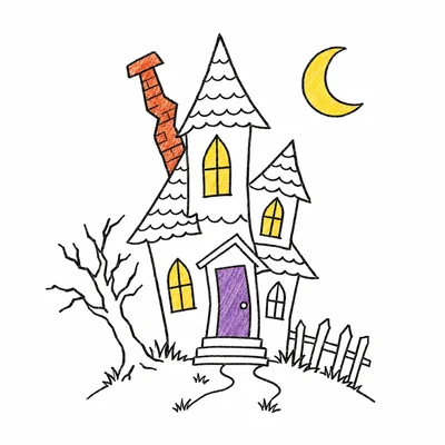 Haunted House coloring pages Haunted House coloring pages