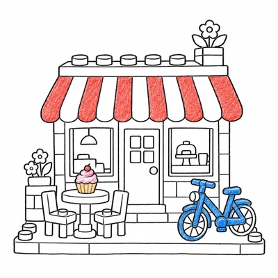 Lego Friends coloring pages Lego Friends coloring pages