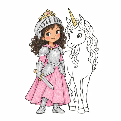 Nella the Princess Knight coloring pages Nella the Princess Knight coloring pages