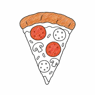 Pizza coloring pages Pizza coloring pages