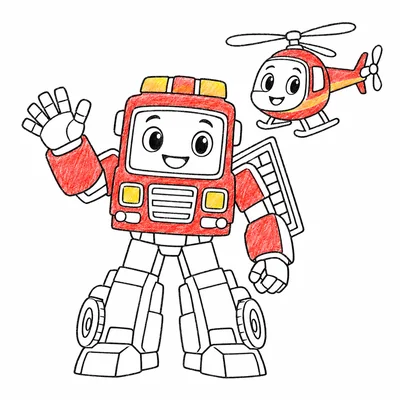 Rescue Bots (Transformers) coloring pages Rescue Bots (Transformers) coloring pages
