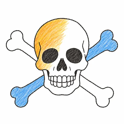 Skeleton coloring pages Skeleton coloring pages