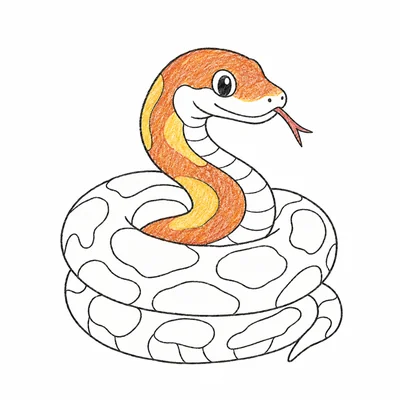 Snake coloring pages Snake coloring pages