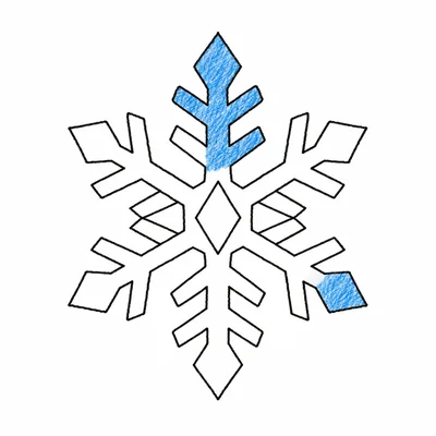 Snowflakes coloring pages Snowflakes coloring pages