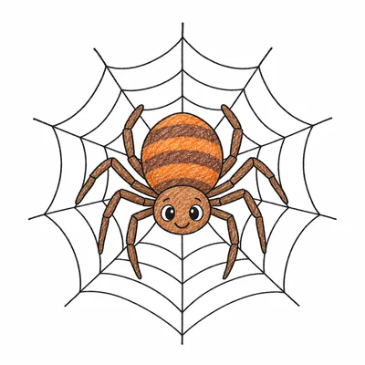 Spider coloring pages Spider coloring pages
