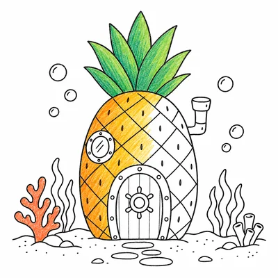 SpongeBob SquarePants coloring pages SpongeBob SquarePants coloring pages
