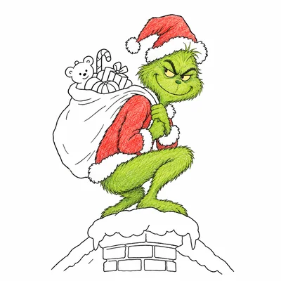 The Grinch coloring pages The Grinch coloring pages