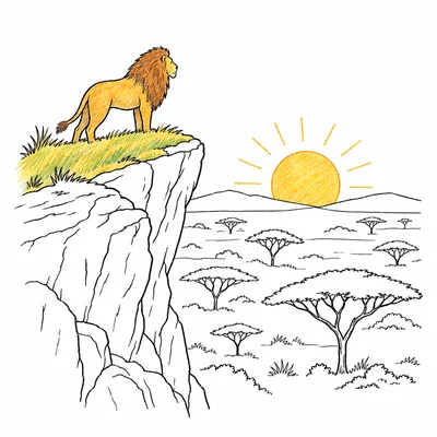 The Lion King coloring pages The Lion King coloring pages