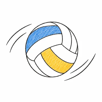 Volleyball coloring pages Volleyball coloring pages