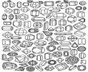 adult zen anti stress to print diamonds