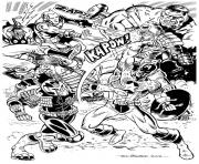 adult avengers battle