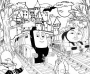 spencer and gordon halloween thomas the train s to printd359