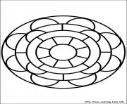 easy simple mandala 83