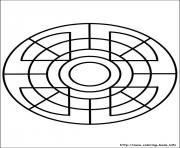 easy simple mandala 74