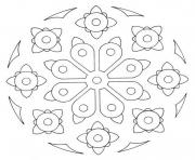 simple printable mandala sc107