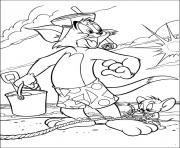 for kids tom and jerry holiday6667 coloring pages