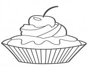 cupcake coloring berry