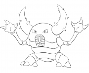 Printable 127 pinsir pokemon coloring pages