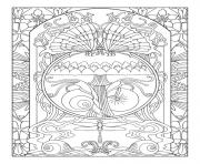 art anti stress adult nature zen