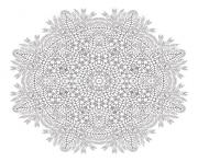 mandala christmas adult wreath