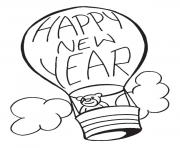 new year baloon