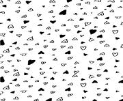 Printable hearts love Valentines Day Wrapping Paper