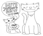 happy mothers day cats animal s2691s