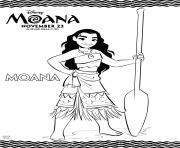 Printable Disneys Moana Princess coloring pages
