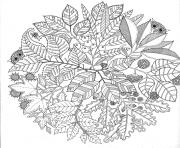 advanced hard mandala owl animal