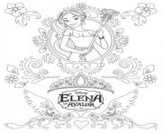 zentangle mandala elena of avalor disney