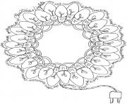 Printable holiday christmas Adults coloring pages
