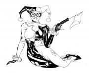 harley quinn by spiderguile