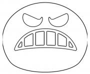 Google Emoji Angry Face