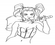 harley quinn art batman
