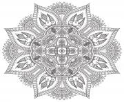 mandala zen antistress difficult