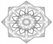 simple mandala adult easy fun