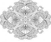flowers mandala