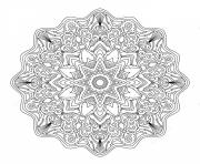 mandala adult abstract art therapy