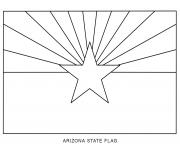 arizona flag US State