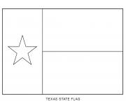 texas flag US State