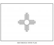 new mexico flag US State