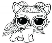 Printable LOL Pets Sugar Pup coloring pages